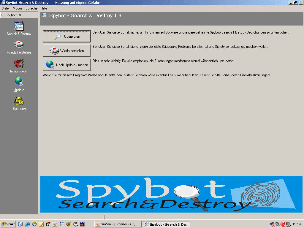 Spybot Search And Destory Free