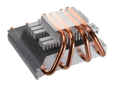Vortex Plus Heatpipes aus Kupfer
