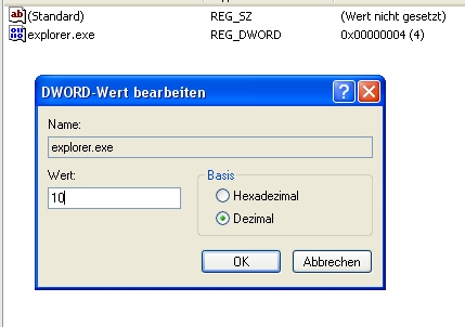 Neuen Schlüssel in der Registry erstellen Neuen Schlüssel in der Registry erstellen