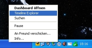 Timeline Explorer aufrufen