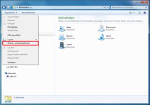 Windows 7 Dateiendung anzeigen lassen Windows 7 Dateiendung anzeigen lassen