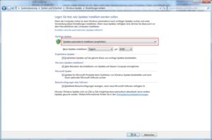 Automatische Updates aktivieren bzw. deaktivieren Automatische Updates aktivieren bzw. deaktivieren