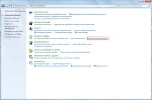 Windows 7 System und Sicherheit Windows 7 System und Sicherheit