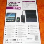 USNA 120 Netzteil Verpackung Rückseite