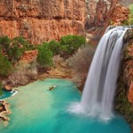 Havasu Falls, Grand Canyon National Park, Arizona Hintergrundbild 4 Waterfall Theme für Windows 7