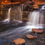 Beautiful waterfalls, Karijini National Park, Australia Hintergrundbild 5 Waterfall Theme für Windows 7