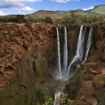 Ouzoud Waterfalls, northeast of Marrakesh, Morocco Hintergrundbild 6 Waterfall Theme für Windows 7