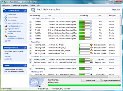 spybot search destroy 2 3 Download: Spybot 2 Search and Destroy veröffentlicht