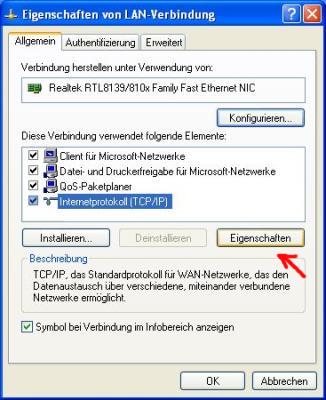 Netzwerk 2 Windows XP