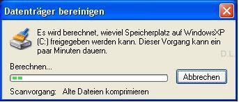Systemwiederherstellung - Datenträger bereinigen