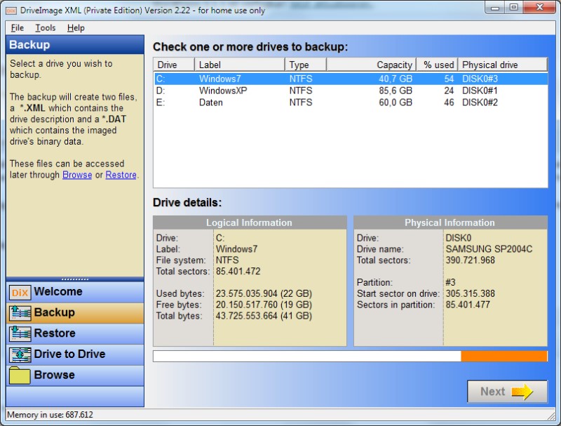 Freeware Tipp Festplatte Spiegeln Mit Driveimage Xml