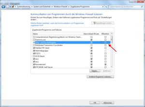 Windows Firewall Zugriffe blockieren