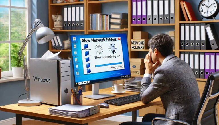 Netzwerk-Ordner öffnen langsam