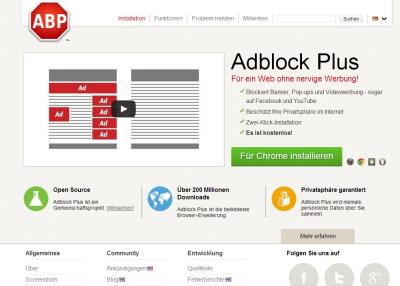 Adblock Plus Browser Plugin