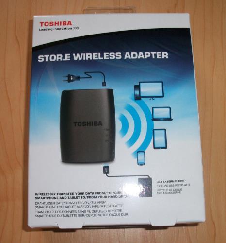 Toshiba Store.E Wireless Adapter Verpackung