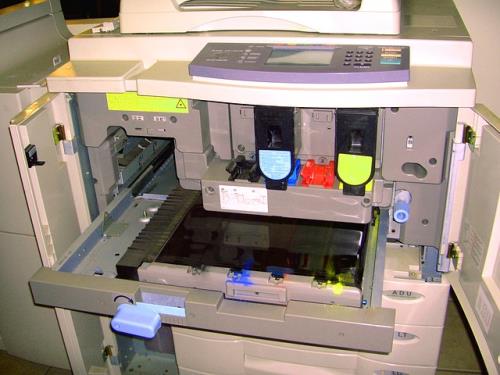 Toner im Laserdrucker
