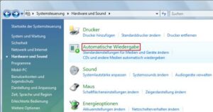 Einstellungen zur automatischen Wiedergabe
