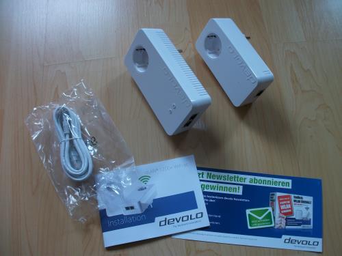 Lieferumfang dLAN 1200+ WiFi ac
