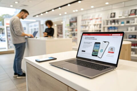Handyvertrag online oder im Laden abschließen? Vergleich der Möglichkeiten.