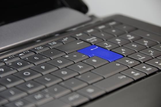 Notebook Detailaufnahme Tastatur