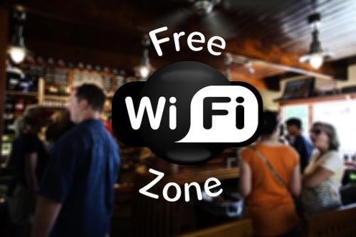Freies WLAN im Restaurant