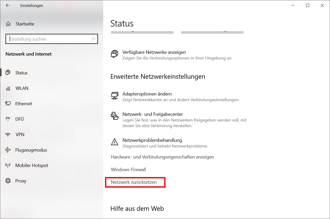 Keine Verbindung mit diesem Netzwerk möglich Lösungen finden