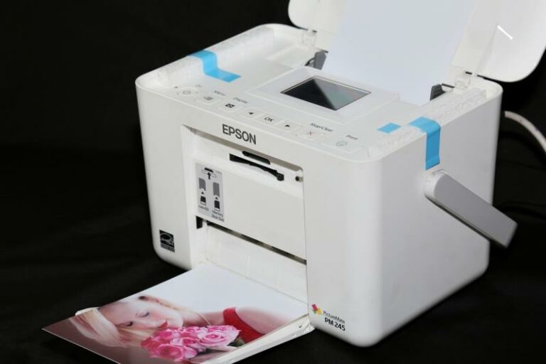 Foto ausdrucken auf einem Epson Drucker