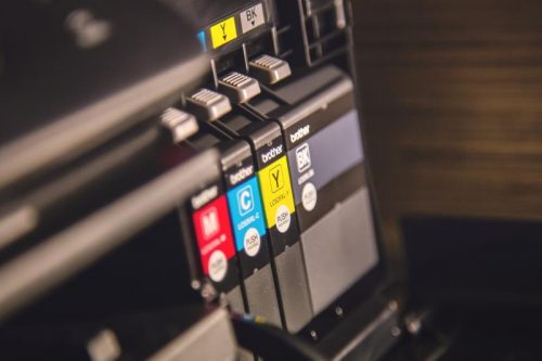 einzelne Druckerpatronen für Standardfarben