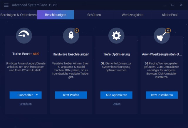 Windows beschleunigen mit wenigen Klicks Windows beschleunigen mit wenigen Klicks