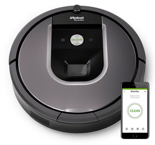 iRobot Roomba 960 Saugroboter (30 Watt, 0,6 Liter, WLAN-fähig) iRobot Roomba 960 Staubsauger Roboter (30 Watt, 0,6 Liter, WLAN-fähig)