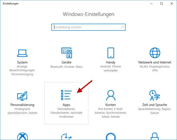 Windows Media Player deinstallieren Schritt 2