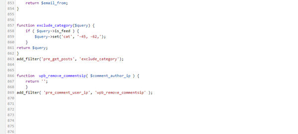 Ausschnitt functions.php