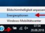 Energiesparplan Einstellungen Bild 1