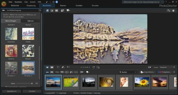 Cyberlink PhotoDirector 10 Al Style Packs