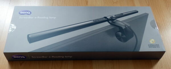 BenQ ScreenBar E-Reading-LED-Task-Lampe Verpackung