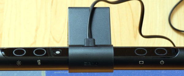 Bedienelemente an der BenQ ScreenBar