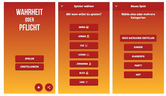 Wahrheit oder pflicht aufgaben ab 18