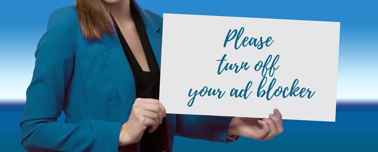 Hinweis Adblocker abschalten