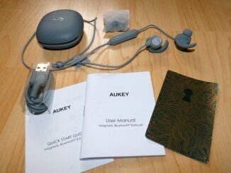 AUKEY EP-B60 Bluetooth Kopfhörer Aufbau, Lieferumfang und Design