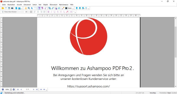 Screenshot Ashampoo PDF Pro 2
