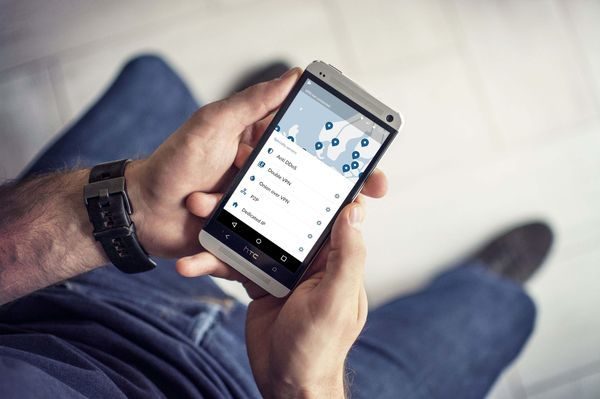 NordVPN auf Android Smartphone