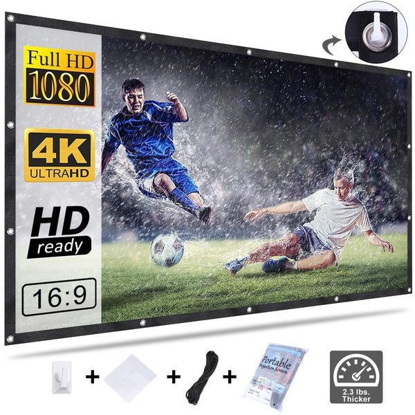 Beamer Leinwände von Homemaxs HD 16: 9 263 x 148cm (120 Zoll)