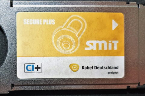 Common Interface Module CI+ von SMiT (Hongkong) für Smartcards von Kabel Deutschland (DVB-C) 2014
