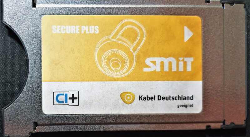 Common Interface Module CI+ von SMiT (Hongkong) für Smartcards von Kabel Deutschland (DVB-C) 2014