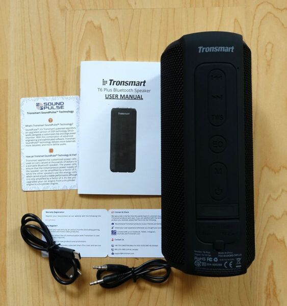 tronsmart t6 plus 02 Lieferumfang Tronsmart T6 Plus 40W Bluetooth Lautsprecher