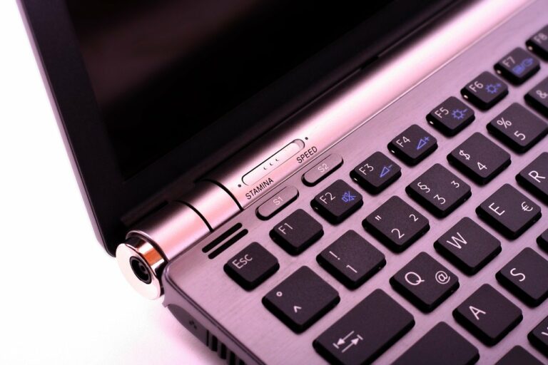 Tastatur beim Gaming Laptop