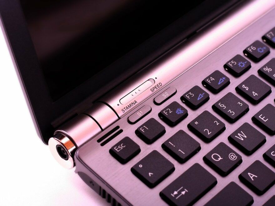 Tastatur beim Gaming Laptop