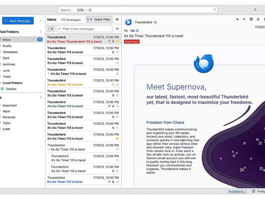E-Mails von Thunderbird in Outlook importieren