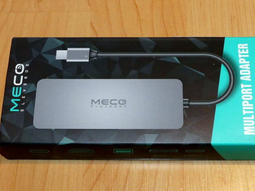 MECO ELEVERDE USB-C Hub Verpackung