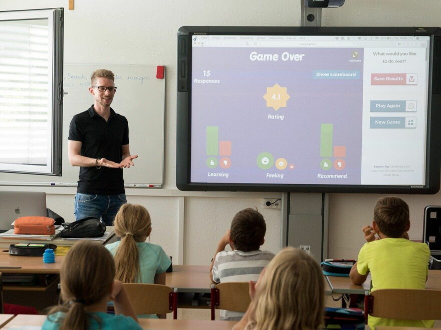 digitales, interaktives Whiteboard